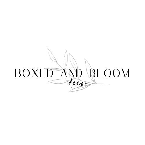 Boxed and Bloom Decor